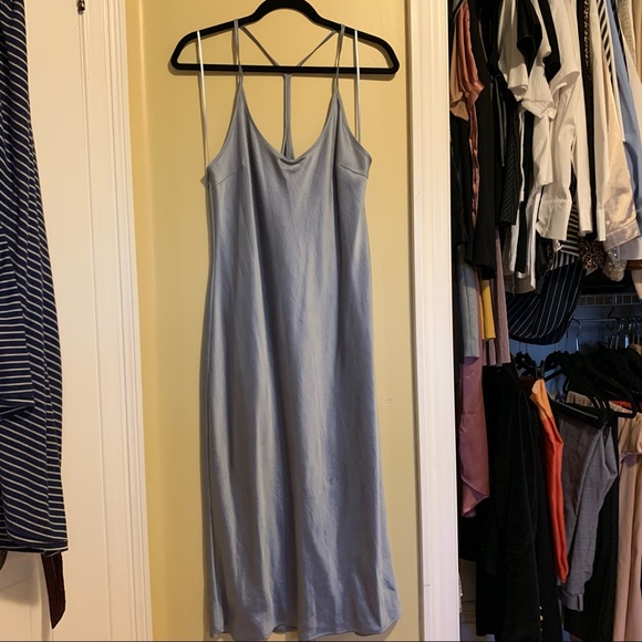 Alexander Wang Baby Blue Wash’n’go Slip Dress - Picture 6 of 9